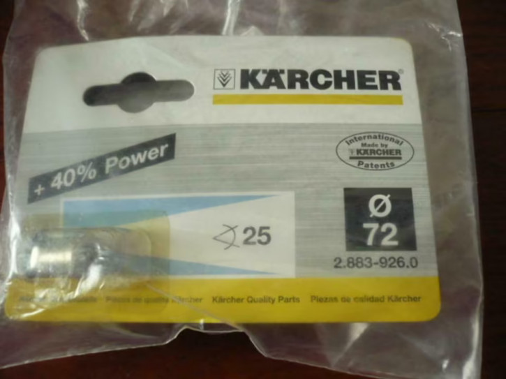 Power Nozzle 25072 (Part No. 2.883-926.0) by Kärcher Power Nozzle 25072 (Part No. 2.883-926.0) by Kärcher