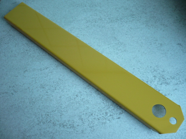 Zylinderschutz cover Gleitstück Gleitschiene Yanmar SV17 Minibagger 172A5972200