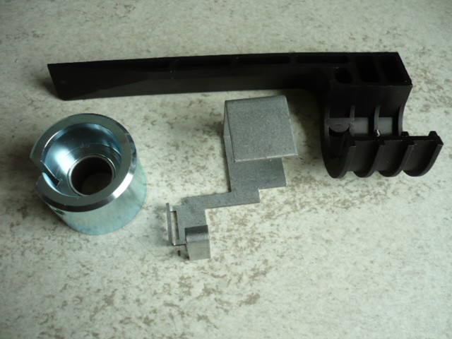 Gleitlagerflansch Adapter Ersatz Spindellager Nußbaum SL 2.25 2.32 / SLE 2.25 2.30 2.32 2.40 2.50 unten mit DU-Lager 20/20