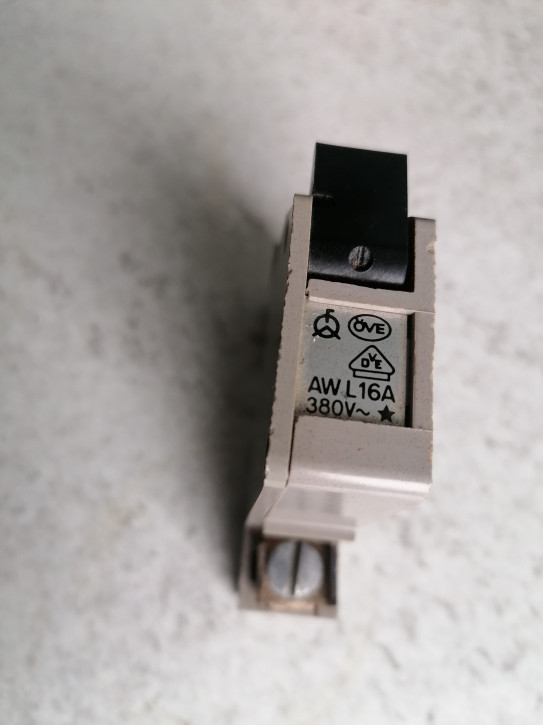 DSKR 3000 AWL 16A circuit breaker VEB Arbeitsbühne FHB 12.1 DDR Lift