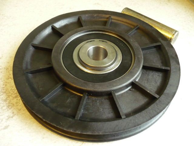 Original Cable Sheave / Deflection Pulley / V-Belt Pulley / Single Pulley Zippo 2405 (with radial bearing)