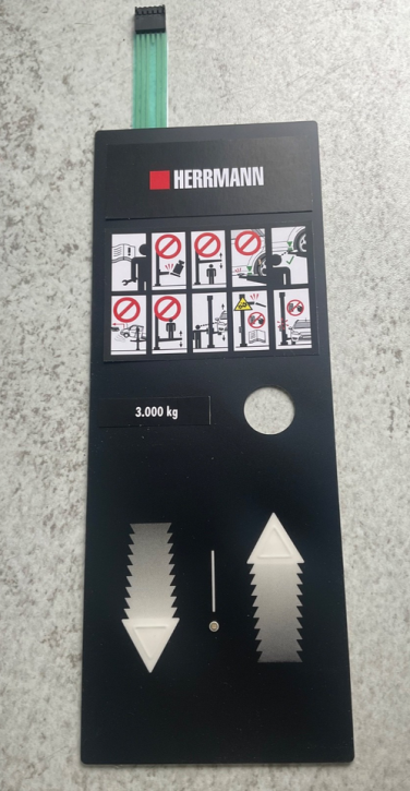 Folientastatur Cripflexstecker Steuerung Steuereinheit Herrmann Eco Lift 2.30