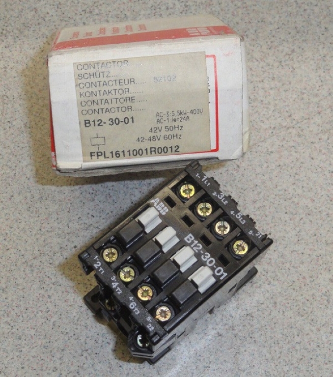 B12-30 Luftschütz Schaltschütz Leistungsschütz Contactor Relais Romeico Atlantic