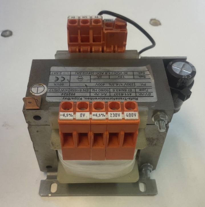 Nussbaum UNI-LIFT 3500 CLT Trafo 24V DC 2,5A Gleichrichter TRANSFORMATOR 992524