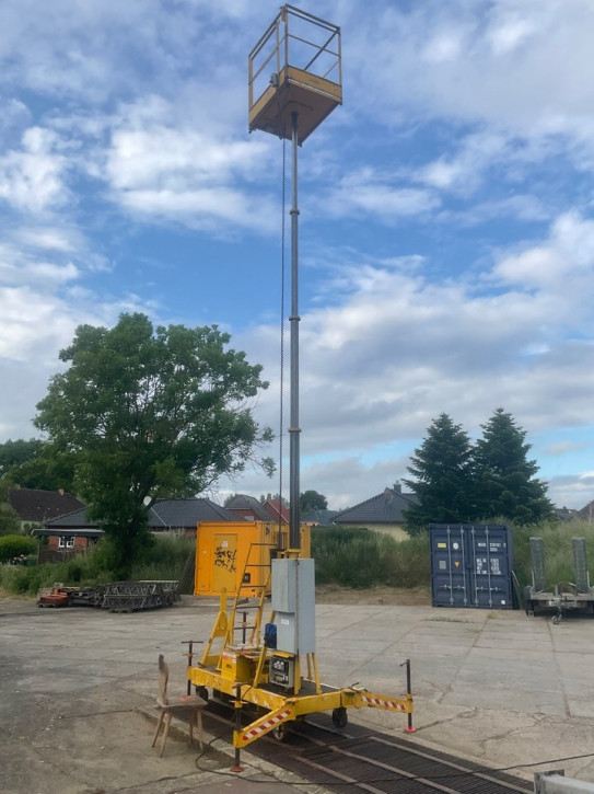 9m VFW Fokker G 900 Giraffe Arbeitsbühne Hubbühne Hebebühne Aufzug Baubühne Lift 9m VFW Fokker G 900 Giraffe Arbeitsbühne Hubbühne Hebebühne Aufzug Baubühne Lift