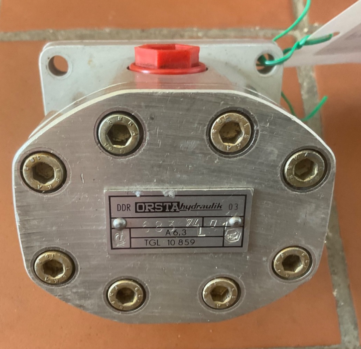 Hydraulikpumpe Zahnradpumpe Hebebühne Hubtisch Orsta Hydraulik TGL10859 A 6,3 L
