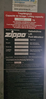 Lifting nut (sawtooth mother) for Zippo lift Type 1111 1211 1401 1411 1412 / 4 tons