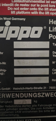 Lifting nut (sawtooth mother) for Zippo lift Type 1111 1211 1401 1411 1412 / 4 tons