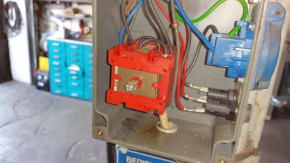 Hauptwendeschalter Nockenschalter Steuerschalter für MWH Consul Hebebühne Typ H 200 H153 H264 Corgi 3512 (mit Seilzug und Bodenbefestigung)