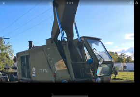 Dichtsatz Dichtung Zylinder alt VEB Fortschritt T174 Mobilbagger DDR Baumaschine (Hubzylinder mit 56mm Stange eckiger Kopf)