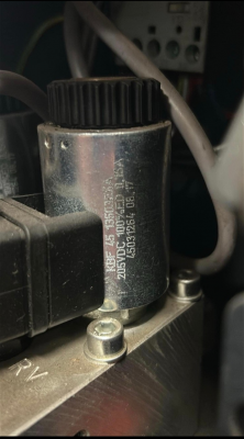 2/2 way seat valve poppet valve Nussbaum Sprinter Mobil 2500 Autolift