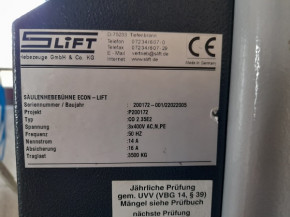 Control Board PCB Control Panel Slift Stage C0 2.25 / CO 2.30 E2