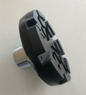 Aufnahmeteller Gummiauflage Vollgummiteller Auflageteller Nußbaum Typ SPL 3000 3500 4000