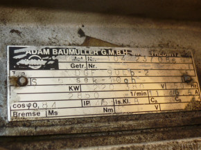 ADAM DGF90 Motor Elektromotor Antrieb Spindel Steuerung Zippo Hubbühne 62.05.110