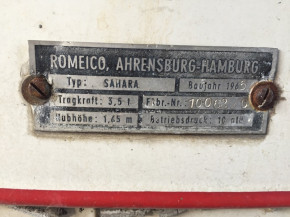 lower cuff, seal, stamp seal for 1 stamp lift Romeico type Sahara Inground lift