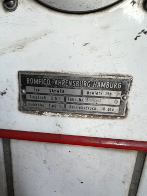Nutring cuff, gasket, stamp seal for 1 stamp lifting platform Romeico Sahara Inground lift