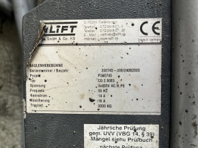 Control board, PC board for Slift Lift type CO 2.30 E3
