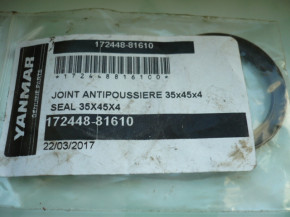 Siegel Staubdichtung Part No. 172448-81610 Yanmar SV17 SV15 Minibagger