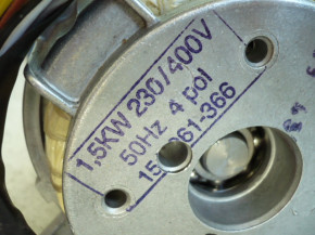 Elektromotor Unterölmotor 1,5Kw mit Fuss Nußbaum SPL 3500 4000 Srintermobil
