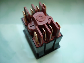 Drucktaster Geräteschalter 2 polig switch MARQUAR Nußbaum SPL 4000 Hebebühne