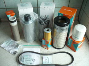 Service Wartungsatz Filterset Ölfilter Kraftstofffilter Kit Kubota KX61-3 / KX71-3 / KX91-3 / KX101-3 / U35-3