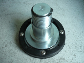 Steckpilz Aufnahme mit Drehteller Auflageteller Herrmann Schwenkarm 3,5-6,5t Typ Swingarm 2.50