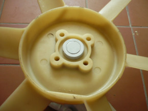 Lüfterrad Windflügel Wasserpumpe Kühler 6VD MDK504 ADK125 VEB Fortschritt IFA G5
