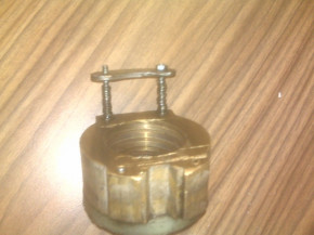 Sicherheitsmutter eckig für Romeico Atlantic / Nordmeer / Türfrei Typ TC KC bis Fabrik Nr. 20000 / Typ 2,5t 3,0t ab Fabrik Nr. 20000