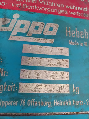 Tragmutter für Zippo Hebebühne (45mm x 5mm) Typ 1111 1210 1112 1211 1271 1301 1304 1311 1312 1511 1515 1521 1531