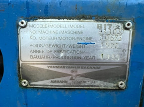 Bushing pin set Bucket pin set Yanmar B17-2 mini excavator ADC00210