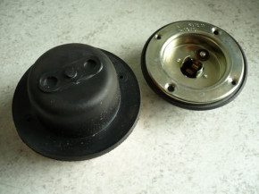 Blinklicht Ruhla Lichtscheibe Blinker DDR VEB Takraf VTA Gabelstapler DFG 6302
