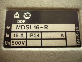 DDR VEB Steuerkasten Steuerschrank Steuereinheit Schaltkasten MDSt 16-R