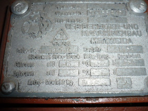 VEB DDR GDR Kompressor Verdichter Kolbenkompressor Druckluft 250 Liter