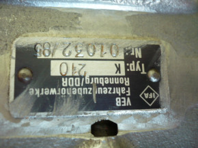 Wellendichtring Simmerring für Lenkgetriebe K 210 VTA Takraf Gabelstapler DFG 1002