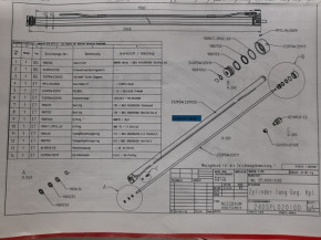 Dichtsatz Dichtung Dichtring Zylinder Nußbaum gasket Bonded Seal 240 DRM.55 Typ SPL 3000/3500/4000