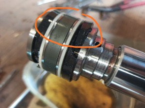 Dichtsatz Dichtung Manschette Stützring Hydraulikzylinder Becker TW 250/05N - TW-251/08 S0 / TWIN-LIFT / TWINRAM 251 (für Hauptstempel)