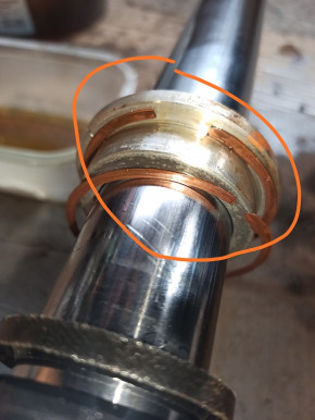 Dichtsatz Dichtung Manschette Stützring Hydraulikzylinder Becker TW 250/05N - TW-251/08 S0 / TWIN-LIFT / TWINRAM 251 (für Hauptstempel)