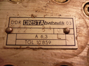 Orsta tandem pump hydraulic pump for VTA Forklift Takraf DFG 3202 N-A, DFG 4002 C40-2 L A6,3 L / DFG 3002 C40-2 L + A6,3 AL