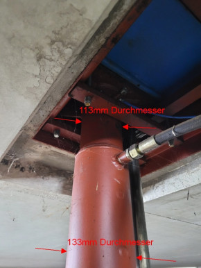 Sealing kit Slift Duett Type DV 30.19 - DV 35 = DVDS 30A old version lifting platform 2-ram inground lift