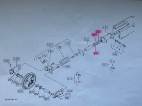 Dichtring Dichtung Dichtsatz Spannvorrichtung seal Kubota U20-3 Alpha / KX61-3 71-3 6824121550