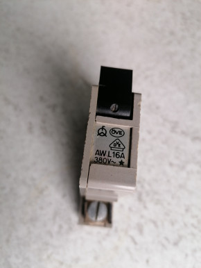 DSKR 3000 AWL 16A circuit breaker VEB Arbeitsbühne FHB 12.1 DDR Lift