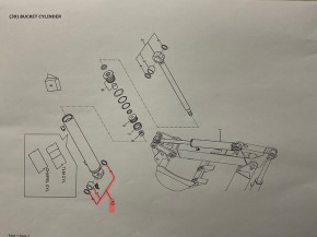 Buchsenkit Dichtung Zylinder Yanmar SV 15 SV15-2 SV16 SV17 EX SV18
