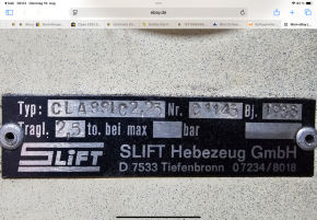 Auflageteller Gummiauflagen für Slift Classic 2.25 Hebebühnen (125mm x 28mm, mit Stahleinlage)