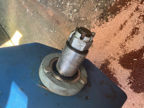 1x Kugellager + Lagerflansch für obere Spindellagerung Zippo Hebebühne 1226 1226.1 1250 1250.1 1501 1506 1511 1511.1 1521 1526 1531 1532