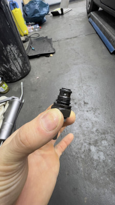 Check valve, hydraulic valve, holding valve, Nussbaum Sprinter Mobil II 2