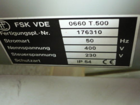 Steuerkasten für MWH Consul Hebebühne Typ H300 H301 H325 H327 H354 H355 H362