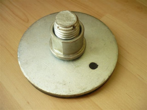 Aufnahmeerhöhung mit Drehteller für Zippo Hebebühne Typ u.a. H383 2135 - H387 2140 - 17er Serie (134mm x  17mm mit Stahlteller)