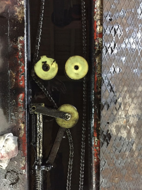 Chain guide roller, chain guide for Romeico Atlantic / Türfrei / Nordmeer lift (complete with bearing)