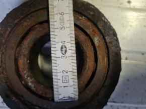 Laufrolle zweireihig Lödige Scherenhubtisch Hubbühne Verladerampe 705/11013