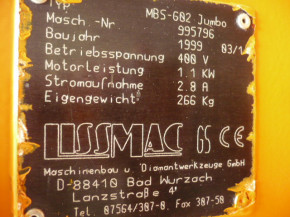Linear Kugellager Nadellager Lissmac MBS 602 Jumbo Bandsäge Lager Schneidetisch